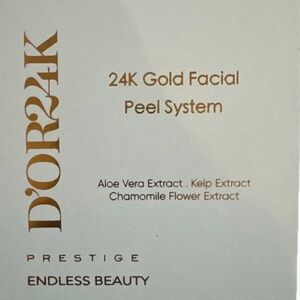 DOR24K Prestige Endless Beauty 24K Gold Facial Peel System